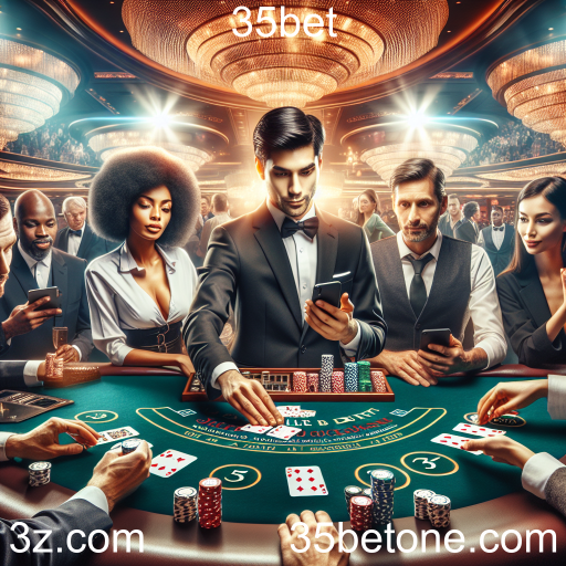 Experiência Imersiva com Cassinos Ao Vivo na 35bet